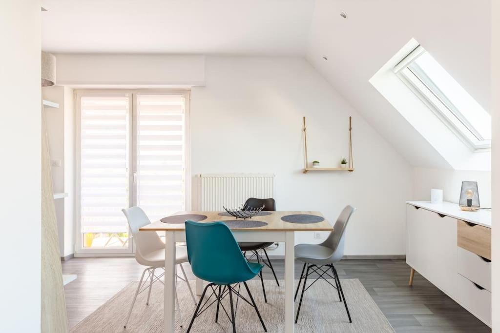 Appartement Climatise 70 M2, Proximite De Colmar Sainte-Croix-en-Plaine Extérieur photo