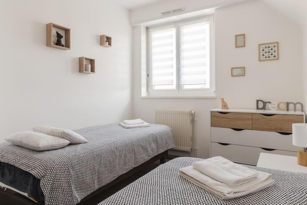 Appartement Climatise 70 M2, Proximite De Colmar Sainte-Croix-en-Plaine Extérieur photo